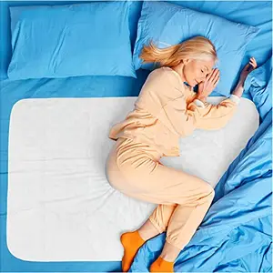 Priva Priva High Quality Ultra Waterproof Sheet Protector 30" x 34", Ideal For Children And Adult Incontinence Protection, Innovative 4 Layer Design, 6 Cups Absorbency, 300 Machine Washes, Dryer Safe, Bleachable