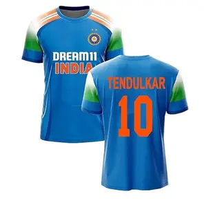 India New Jersey 2025/26 Sachin Tshirt for (Kids,Men,Boys)(15-16Years) Multicolour