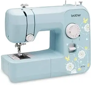 Brother Sewing Machine, JK17B, 17 Stitches, LED Sewing Light, Instructional DVD included"Min 1 year manufacturer warranty"