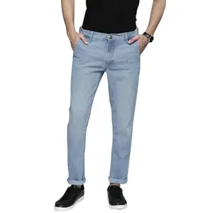 Brand: The Indian Garage Co The Indian Garage Co Men Slim Fit Solid Mid-Rise Stretchable Jeans