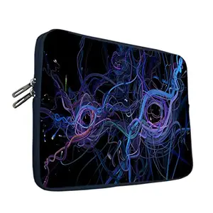 TheSkinMantra Purple Tangle Chain Laptop Sleeve Bag Compatible for Screen Size 15.6 inches Laptop/Notebook 15.6/ Chrombook 15.6