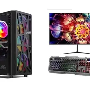 KRYNORCXY I7 Extreme Gaming Pc (Core I7 2600 Cpu/16Gb Ram/ 512Gb Ssd/ 1Tb Hard Disk/Gt 730 4Gb Graphic Card /22 Inch Hd Monitor/Gaming Keyboard Mouse/WiFi/Ready to Use) Windows