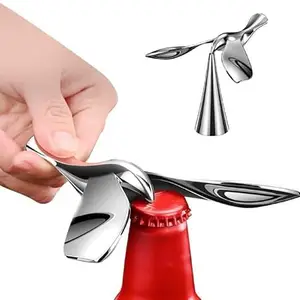 IK-CLAST Balancing Bird Bottle Opener | Flying Bird Bottle Opener | Zinc Alloy Material Balancing Bird | Luxury Flying Bird Soda, Cider, and Beer Opener