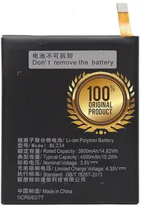 GIFFEN Mobile Battery for Lenovo Vibe P1M / P70 / P70+ / A5000 (BL234)- 4000 mAh