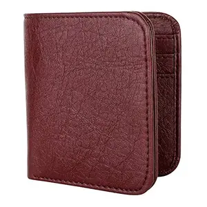 USL Brown Faux Leather Unisex Wallet (1554251NY)