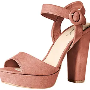 Qupid Women Dusty Rose Sue Pu Fashion Sandals-6 UK/India (39 EU) (ICONIC-01)
