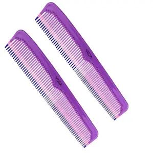 Vega Grooming Hair Comb,Multicolor, (India's No.1* Hair Comb Brand) For Men and Women, (Packof2)