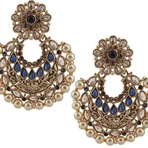 Piah Fashion Beguilling Gold Plated Jewellery Earring For Women,