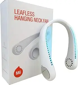 Milton Neck Hanging Fan Cooler Fan 360° Airflow, Portable Hands