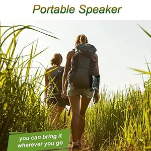 Stackdeal Wireless Bluetooth Speaker for Xiaomi Redmi Note 4 Boost Bass DJ Sound Portable Party Home Audio Line in TV Supported USB FM AUX Connectivity IPX6 Cable Waterproof TG113 -(SKL,2TG)