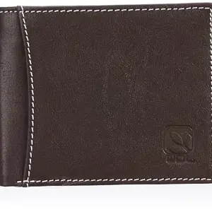 WOODLAND Mens Leather Utility Wallet (Brown)
