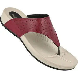 WALKAROO WC4981 Womens Flip flops for Indoor and Outdoor