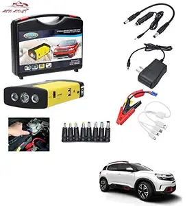 AUTOADDICT Auto Addict Car Jump Starter Kit Portable Multi-Function 50800MAH Car Jumper Booster,Mobile Phone,Laptop Charger with Hammer and seat Belt Cutter for Citreon C5 Aircross