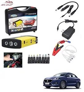 AUTOADDICT Auto Addict Car Jump Starter Kit Portable Multi-Function 50800MAH Car Jumper Booster,Mobile Phone,Laptop Charger with Hammer and seat Belt Cutter for Maruti Suzuki New Dzire (2017-Present)
