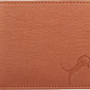 WILD EDGE Artificial Leather Bi-fold Design Wallet for Men