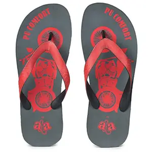 Liberty mens PUCOMFRTM5 Black Flip-Flop - 9 UK (PUCOMFRTM5)