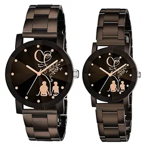 Alluring Stylish Couple Watch for Men&Women(SR-287) AT-2871(Pack of-2)
