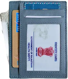 HINTZ Genuine Leather 100% Pure Wallet/Card Holder/Money Clip RFID Protected Multiple Card Slots Slim Stylish New Products