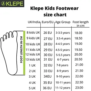 Klepe Kids (Red) Maroon Running Shoes 32ST-K-7027, 13 UK