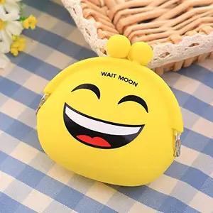 Drumstone Cute Emoji Small Coin Purse Pouch for Earphone Earphones Coins Pouch case Wallet Purse Gift Gifts for Girls Womens