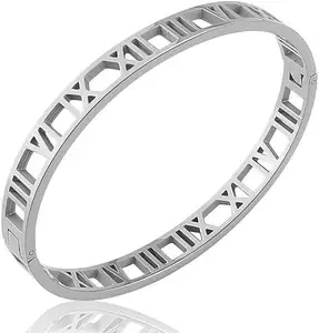 MYKI Blazing Dazzling Roman Numbers Kada For Women & Girls