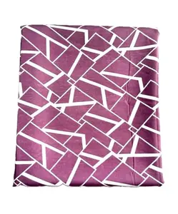 Khushboo Women's Multicolor Printed Crepe Unstitched Fabric (5 Meters) for Kurti, Gown, Skirts, Shirts, and Palazzo Dressmaking (Lavender)