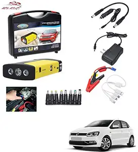 AUTOADDICT Auto Addict Car Jump Starter Kit Portable Multi-Function 50800MAH Car Jumper Booster,Mobile Phone,Laptop Charger with Hammer and seat Belt Cutter for Volkswagen Polo Exquisite