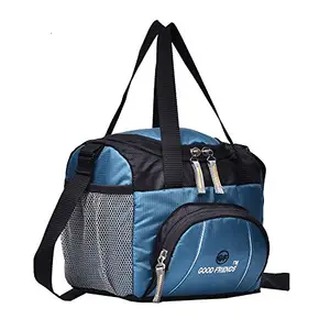 Goodfriends Good Friends Polyester Lunch Bag,Waterproof Color (SkyBlue) for School, College and Laptop Bag