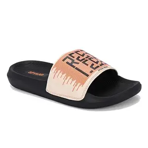 Spykar Men Peterson Orange Slider, 7 UK