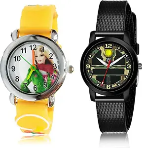 NEUTRON Unique Analog White and Green Color Dial Women Watch - GC50-(34-L-10) (Pack of 2)