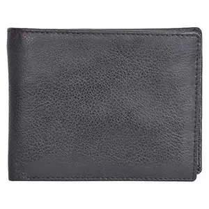 Leatherman Fashion LMN Genuine Leather Black Boy's Wallet