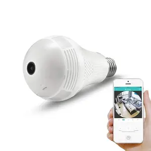 Panoramic Wireless WiFi IP CCTV Security Camera with Coloured Night Vision