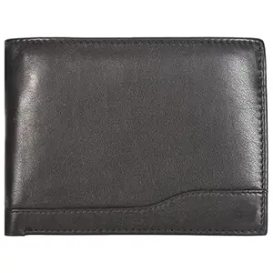 Leatherman Fashion LMN Genuine Leather Men Black Wallet 1_7105