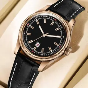 Luxury Analog Watch with Premium Leather & Silicone Straps for Men & Women – Stylish, Durable & Timeless