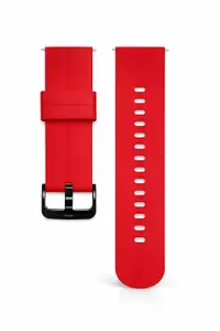 22mm Watch Strap for Men | Smart Watch Compatible (Boat Xtend, Noise Color Fit, Firebolt,Ultra Smart Watch) | Metal/Silicone Replacement Band | Durable & Stylish