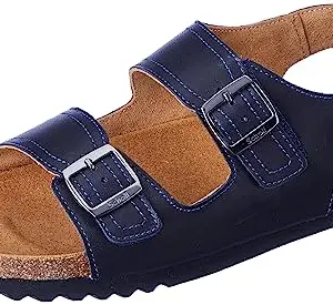 Scholl Mens EDDIE SANDAL Blue Sandal UK 8 (8649001)