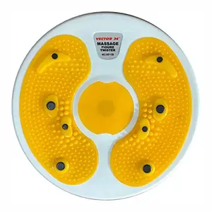 Vector X Vector X Massage Figure Twister Waist Exercise - Yellow