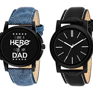 RPS FASHION WITH DEVICE OF R Analogue Boys's Watches Combo Set Pack of 2