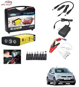 AUTOADDICT Auto Addict Car Jump Starter Kit Portable Multi-Function 50800MAH Car Jumper Booster,Mobile Phone,Laptop Charger with Hammer and seat Belt Cutter for Volkswagen Polo Cross