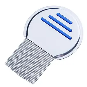 AlexVyan Anti Lice Comb Nit/kids hair Nit Comb/Terminator Metal Lice & Nit Comb