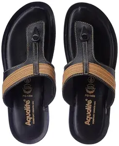Aqualite Men PG-1406 Sandal, Black, 9 UK/India