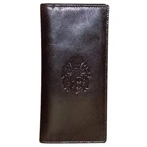 STYLE SHOES Brown Smart and Stylish Leather Card Holder for Unisex
