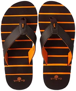 Woodland mens FF 4126021 Brown Flip-Flop - 7 UK (41 EU)(FF 4126021)