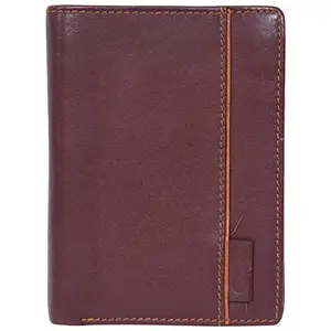 Leatherman Fashion LMN Genuine Leather Unisex Tan Wallet 9 Card Slots