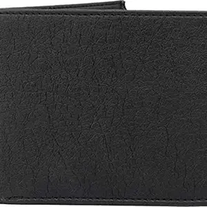 JUST-STYLE PU Leather Wallet (Black)