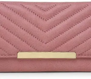 APSIS Women Pink Artificial Leather Wallet