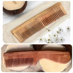 wooden comb combo (Pack of 2)