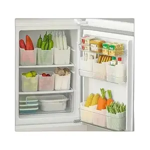Pack of 12 Premium fridge storage Space-saving Refrigerator Side Door Organizer - 1000 ml