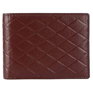 Leather Junction Stylish Cognac Leather Wallet for Men RFID Blocking (14801800)