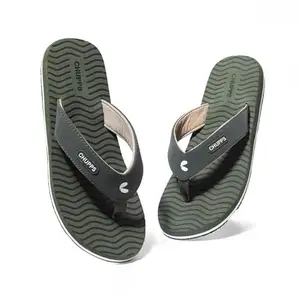 CHUPPS Men ErgoX Plus Comfort Wave Flipflop Olive